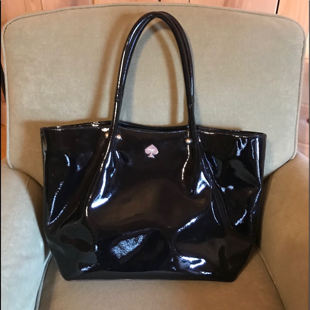 Kate Spade Patent Leather Tote Bag